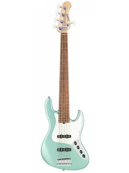 Бас-гитара Sadowsky MetroLine 21-Fret Vintage J/J Bass, Alder, 5-String (Solid Sage Green Metallic Satin)