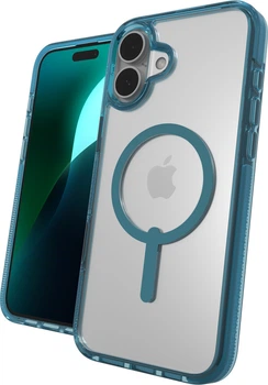 Etui na smartfon ZAGG Santa Cruz Snap do Apple iPhone 16 Plus Retro Blue (702315059)