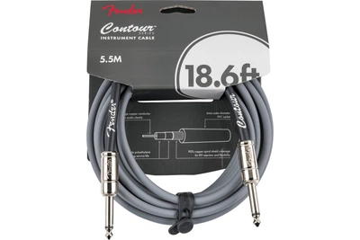 Інструментальний кабель FENDER CABLE CONTOUR SERIES 18.6' INCA SILVER