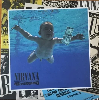 Комплект вінілових платівок NIRVANA NEVERMIND