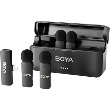 Микрофонная радиосистема Boya BY-V4D Lightning