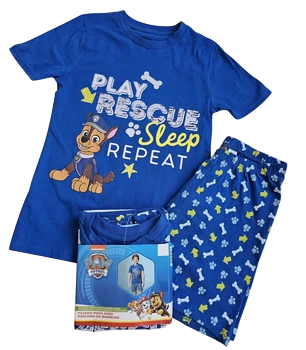 Піжамка з принтом Щенячий патруль Paw patrol синя 134 140 артикул М68
