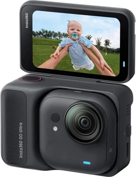 Екшн камера Insta360 GO Ultra Midnight Black (CINSABEA/B)