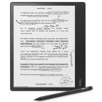 Електронна книга Kobo Elipsa Pack (N604-KU-BK-K-BU)