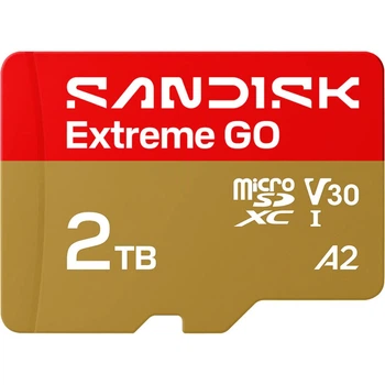 Карта пам'яті SanDisk microSDXC Extreme GO 2TB Class 10 UHS-I V30 A2 (SDSQXGN-2T00-GN6MN) [174445]