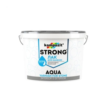 Лак для каменю Kompozit STRONG AQUA 10л