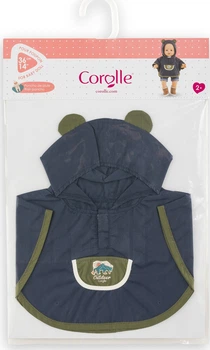 Дощовик для ляльки Corolle Little Explorer Темно-синій 36 см (9000141940)