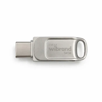Флеш накопичувач USB 64Gb Wibrand Bee, Black, Type-C / USB 3.2 Gen 1 (WI3.2TC/BE64TC039S)