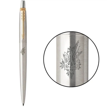 Шариковая ручка Parker 16032_T066b Jotter SS Трезубец с пшеницей
