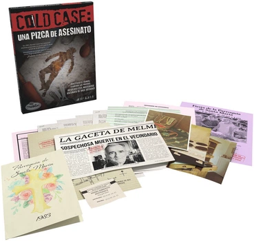 Gra planszowa ThinkFun Nierozwiązana sprawa: A Pinch of Murder - zagadka kryminalna (4005556764693)