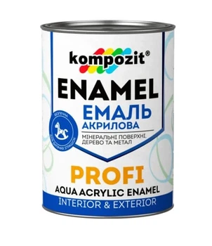 Емаль акрилова Kompozit PROFI база С глянцева 2,7л