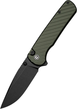 Składany nóż turystyczny Civivi Iron Tide C25011-2 14C28N / Aluminum Zielony (810224940255)