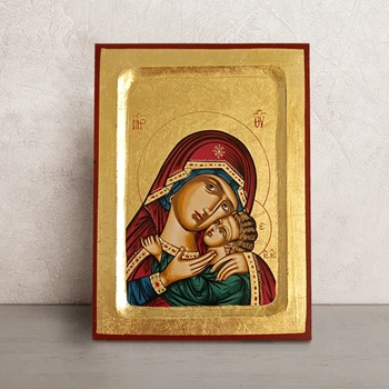 Писаная Корсунская икона Божией Матери 16,5×22,5 см