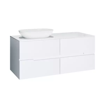 Тумба з раковиною Devit Linea 120см (081200W)