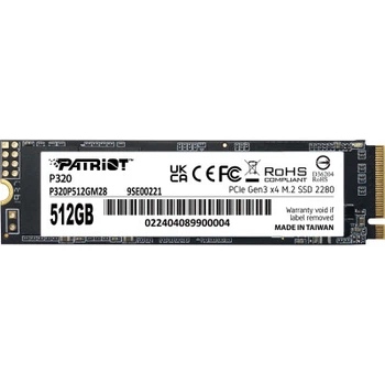 Накопитель SSD M.2 2280 512GB Patriot