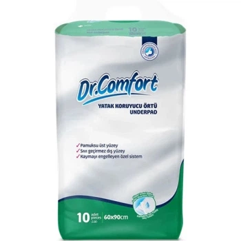 Пеленки для младенцев Dr.Comfort 90х60 см 10 шт