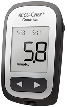 Глюкометр Roche Home Smart Navigator, без кодування, набір на 100 вимірювань