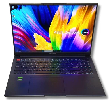 Ноутбук Професійний / Ігровий ASUS Vivobook Pro 16 K6602VU 16.0" 2560x1600, IPS, 16:10, 100% sRGB / DCI-P3 Core i7-13700H 16/1Тб RTX 4050 6Гб б/в