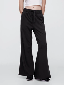 Женские широкие спортивные штаны GAP 1161500578 (Черный XXL)