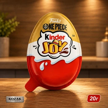 Шоколадне яйце Kinder Joy Funko Netflix One Piece, 20 г