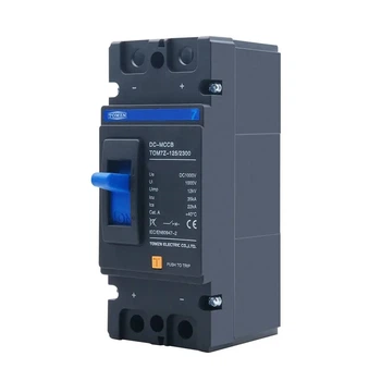 Автоматический выключатель постоянного тока TOMZN TOM7Z-250/2300 250A 1000V DC 2P MCCB для солнечных панелей, АКБ и инвертора