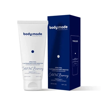 Крем-гель з антицелюлітним ефектом охолоджувальний BodyMade 200 мл 4823109413276
