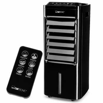 Охолоджувач повітря Clatronic LK 3843 3в1, 60 Вт, бак 4,8 л, чорний