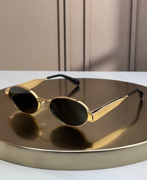 Сонцезахисні окуляри Marc Jacobs MARC 806/S золоті овальні металеві унісекс оригінал