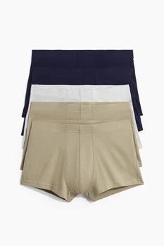 Набор коротких трусов боксеров H&M 3XL 5 шт green mix 0259