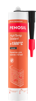 Термостійкий герметик Penosil +1500C для печей камінів димоходів
