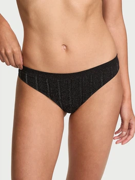 Трусики танга женские Victoria's Secret 867431300 S Черные (1161318064)