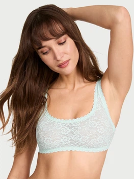 Бюстгальтер без косточек Victoria's Secret 407652101 L Голубой (1161413453)
