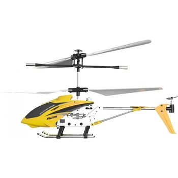 Игрушечный вертолет на радиоуправлении Syma желтый S107H Yellow