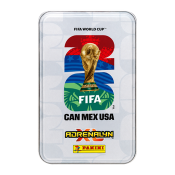 Мега Кейс FIFA World Cup 2026 Adrenalyn XL 68 Карточек в Боксе Panini