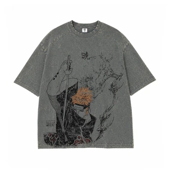 Футболка Unisex T-Shirt Washed Oversize | Pain | Naruto | Limited Edition - XL