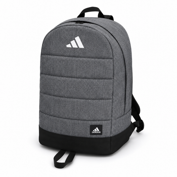 Рюкзак матрас Adidas серый меланж, 2 ручки,18*47*33см, 25 литров