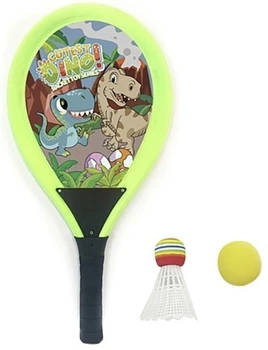 Rakietki Artyk Sportox Kids do tenisa z piłką i lotką (175916) (5901811175916)