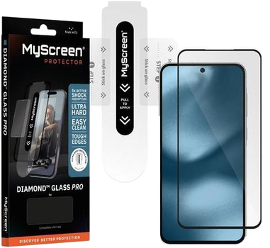 Szkło hartowane MyScreen Diamond Glass Pro do Samsung Galaxy S26 Ultra Black (5904433279819)