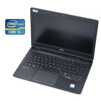 Нетбук Fujitsu LifeBook U727 / 12.5" (1920x1080) IPS Touch / Intel Core i5-7200U (2 (4) ядра по 2.5 - 3.1 GHz) / 8 GB DDR4 / 256 GB SSD / Intel HD Graphics 620 / WebCam / Win 10 Pro б/у