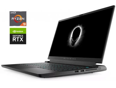 Игровой ноутбук Б-класс Dell Alienware m15 R5 / 15.6" (1920x1080) IPS / AMD Ryzen 9 5900HX (8 (16) ядер по 3.3 - 4.6 GHz) / 16 GB DDR4 / 1000 GB SSD NVMe / nVidia GeForce RTX 3070, 8 GB GDDR6, 256-bit / WebCam / Windows б/у