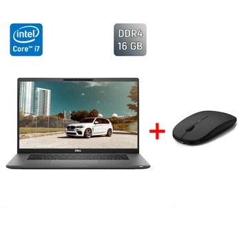 Ультрабук Б-клас Dell Latitude 7520 / 15.6" (1920x1080) IPS / Intel Core i7-1185G7 (4 (8) ядра по 3.0 - 4.8 GHz) / 16 GB DDR4 / 256 GB SSD / Intel Iris Xe Graphics / WebCam / TouchID б/в + Подарунок Бездротова миша / USB