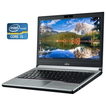 Ноутбук Fujitsu LifeBook E734 / 13.3" (1366x768) TN / Intel Core i5-4200M (2 (4) ядра по 2.5 - 3.1 GHz) / 8 GB DDR3 / 320 GB HDD / Intel HD Graphics 4600 / WebCam б/у
