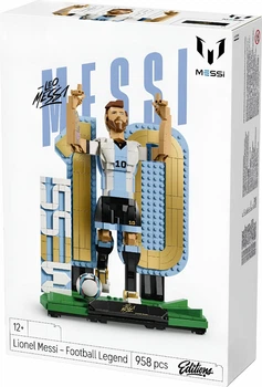 Детский конструктор Editions Football Лионель Месси — легенда футбола на 958 деталей (68102)