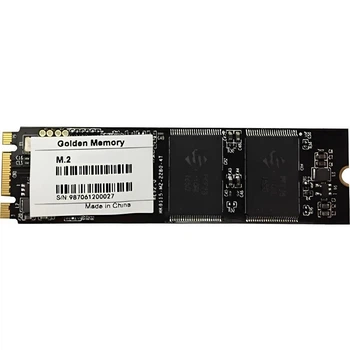 Накопитель SSD 256GB Golden Memory M.2 2280 SATA III 3D NAND TLC (AM256CGB)