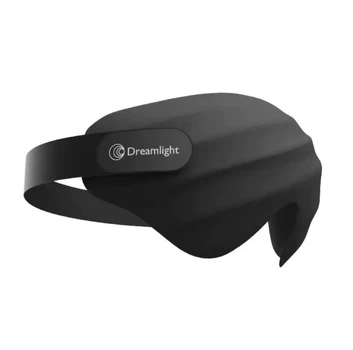 Светонепроницаемая маска для сна Dreamlight с 3D-анатомическим дизайном - Эргономичная маска-очки для глубокого сна, отдыха и путешествий (Черная)