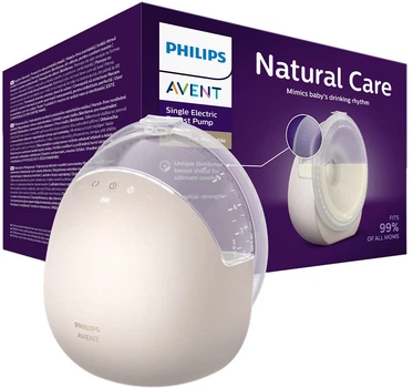 Электрический молокоотсос PHILIPS Avent Natural Care Hands Free одинарный (SCF494/11)