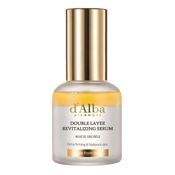 Сироватка для обличчя d'Alba Double Layer Revitalizing Serum 30 мл з білим трюфелем для живлення та сяйва шкіри