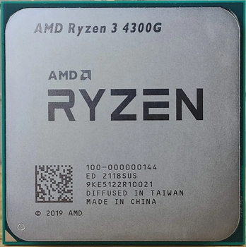 Процесор AMD Ryzen 3 4300G Socket AM4 OEM (100-000000144)