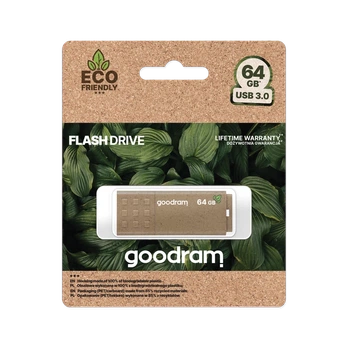 USB Flash Drive Goodram USB 3.2 64GB ECO Friendly (TGD-UME30640EFR11)