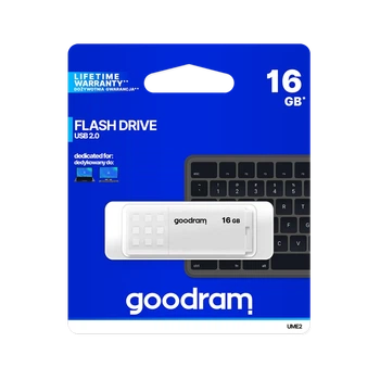 USB Flash Drive Goodram UME20 16GB White (TGD-UME20160W0R11)